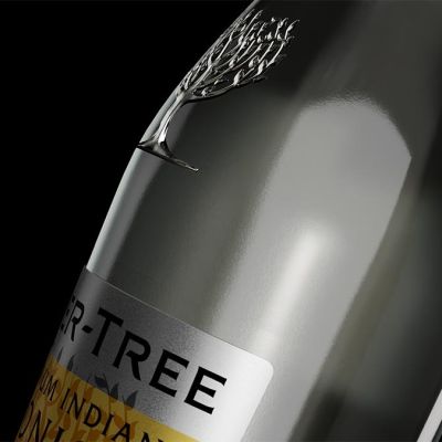 fever tree glass detail